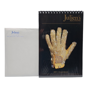 lot 133 image: Juliens Auctions 2011 Calendar  From the 2010 Johnny Cash Auction