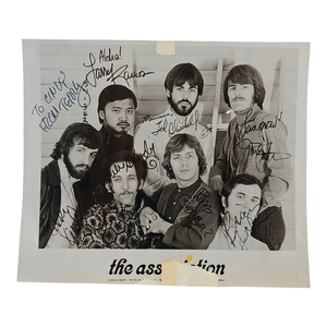 lot 160 image: The Association Signed Promo Photo to Cindy Cash