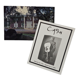 lot 176 image: Johnny Cash House of Cash Postcard  Cash Family Sympathy Card