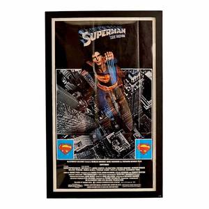 lot 405A image: Superman The Movie (1978) Original Theatrical Insert Poster  Framed
