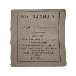 lot 300C image: Cindy Cash Owned  Nourjahad Miniature Book  1817 Century First Printing $500 - $900 Estimate
