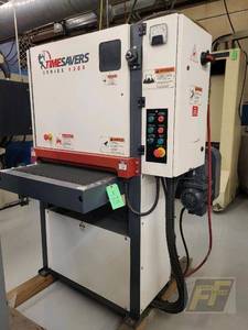 Timesavers 1211-12-0 Wide Belt Sander, 37" Capacity, 91 Hours, 7.5 HP Motor