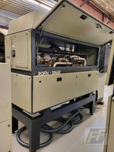 lot 10 image: Rofin-Sinar 2000 SM CO2 Laser System, 2000 Watts, Serial 353353