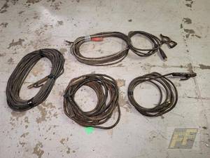 lot 45 image: Anchor Welding Cables with Electrode Holders, 600 Amps, 0.500 in Diameter