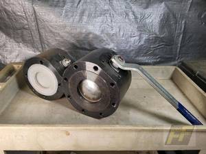lot 60 image: Valpres DN100 A150U Industrial Ball Valve, Flanged, Class 150, Serial 720017