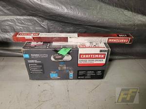 lot 85 image: Craftsman 93043 Smartphone Garage Door Opener, 34 HP Belt Drive, DC Motor, AssureLink