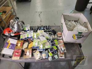 lot 91 image: Electrical Components Bundle - RCA, Leviton, Lutron, Switches, Dimmers