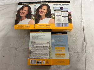lot 277 image: 3 x 2ct Packs of Neutogena SPF 55 Sunscreen
