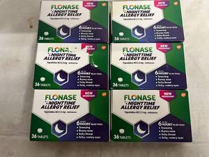lot 93 image: 6 Boxes of Flonase Nighttime Allergy Relief