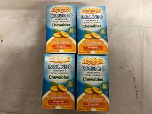 lot 96 image: 4 Boxes of Emergen-C Immune Chews