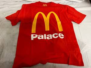lot 17 image: 60 Red Mcdonalds Shirts - Large