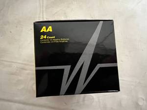 lot 161 image: 2 x 24ct Pack of Werker AA Batteries
