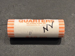 Roll of Uncirculated State Quarters Nevada