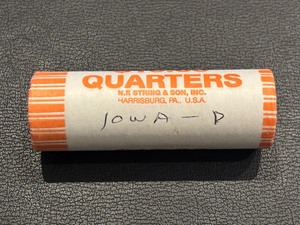Roll of Uncirculated State Quarters Iowa