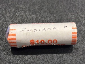 Roll of Uncirculated State Quarters Indiana