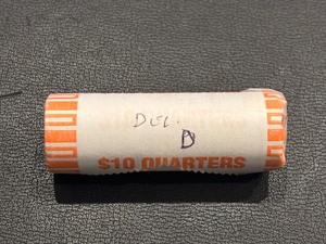 Roll of Uncirculated State Quarters Delaware