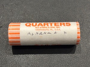 Roll of Uncirculated State Quarters Alabama