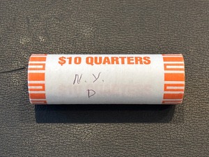 Roll of Uncirculated State Quarters New York