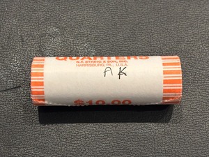 Roll of Uncirculated State Quarters Alaska