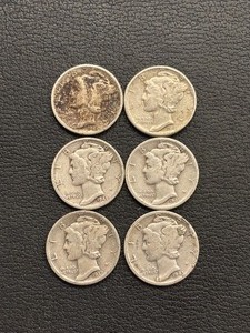 Mercury Silver Dimes