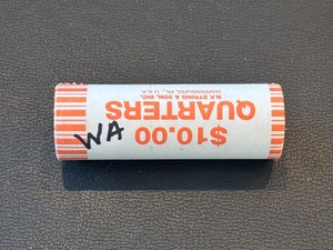 Roll of Uncirculated State Quarters Washington