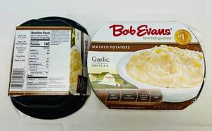 C. 2x 1lb 8oz Bob Evans Mashed Potatoes-Garlic