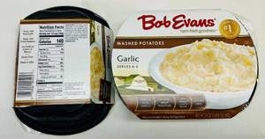 C. 2x 1lb 8oz Bob Evans Mashed Potatoes-Garlic