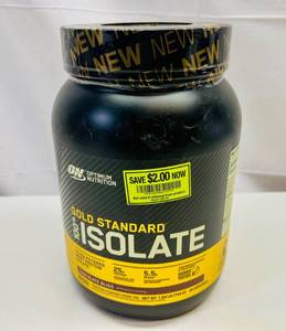 LM. 1.64lbs Gold Standard 100 Isolate Whey Protein