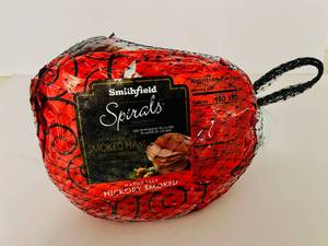 9.15lbs Smithfield Spirals Smoke Ham