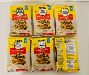CC. 6x 16.5oz(24cookies) Nestle Toll House Chocolate Chip Cookies