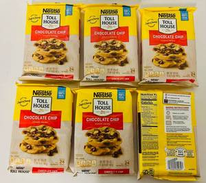 CC. 6x 16.5oz(24cookies) Nestle Toll House Chocolate Chip Cookies