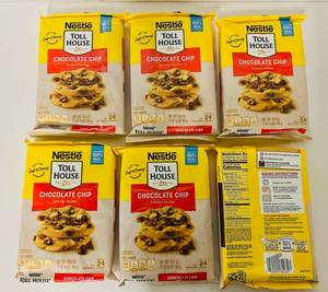 CC. 6x 16.5oz(24cookies) Nestle Toll House Chocolate Chip Cookies