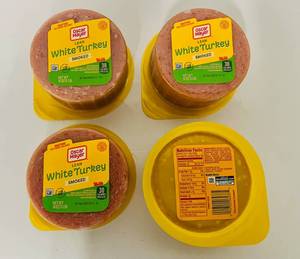 BB. 4x 1lb Oscar Meyer Lean Smoked White Turkey