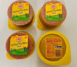 BB. 4x 1lb Oscar Meyer Lean Smoked White Turkey