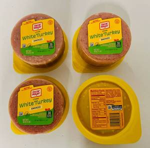 BB. 4x 1lb Oscar Meyer Lean Smoked White Turkey