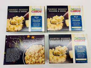 4x 11oz Cabot Farmers Reserve Mac & Cheese