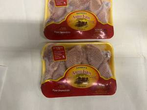 F. 3x Chicken Drumsticks Avg Wt 1.75lbs