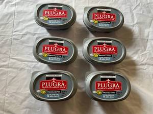 CC. 6x 7oz Plugra Spreadable Butter-Olive Oil & Sea Salt