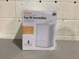 lot 503 image: Crane 1.2 Gallon Cool Mist Top Fill Humidifier & Aroma Diffuser for Medium to Large Rooms