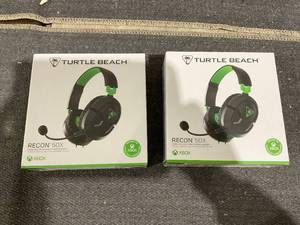 lot 113 image: LOT OF 2 Turtle Beach Recon 50 Headset - Xbox