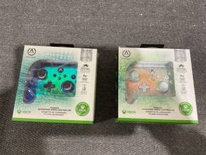 lot 132 image: LOT OF 2 PowerA Advantage Wired Controller for Xbox Series XS