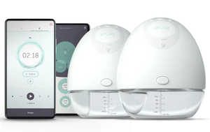 lot 97 image: Elvie Pump - Hands-Free, Wearable Electric Double Breast Pump