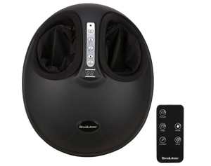 lot 99 image: Brookstone Foot Massager, 360-Degree Air Compression, Compact and Portable