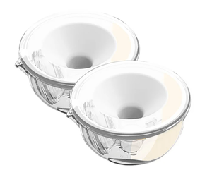 lot 397 image: Legendairy Milk Silicone Breast Shield Collection Cup Set