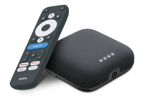 lot 485 image: Onn. Google TV 4K Pro Streaming Device (New, 2024), 4K UHD resolution, Dolby Vision & Dolby ATMOS, Hands-Free Voice Control, Smart Hub