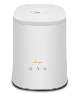 lot 499 image: Crane 1.2 Gallon Cool Mist Top Fill Humidifier & Aroma Diffuser for Medium to Large Rooms