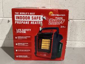 lot 548 image: Mr. Heater Brand Portable Buddy 9,000 BTU Outdoor Camping Liquid Propane Heater