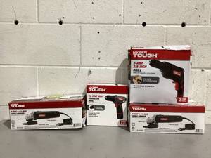 lot 566 image: LOT OF 4 Miscellaneous Hyper Tough Tools