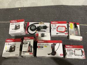 lot 158 image: LOT OF 9 Miscellaneous Hyper Tough Items