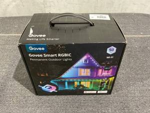 lot 189 image: Govee 50ft Smart RGBIC Permanent Outdoor Lights
